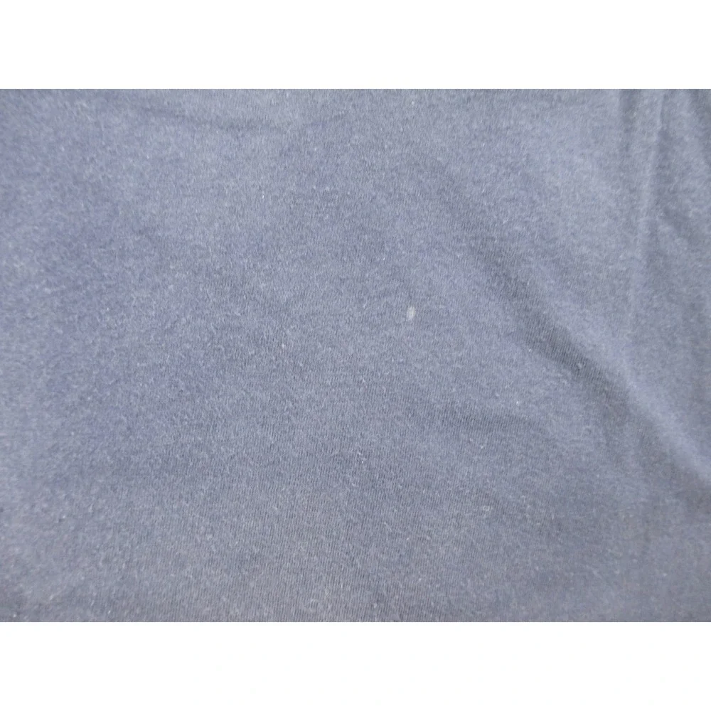 VINTAGE Ralph Lauren Shirt Mens Medium Blue Pony Long Sleeve Hooded Made In USA*